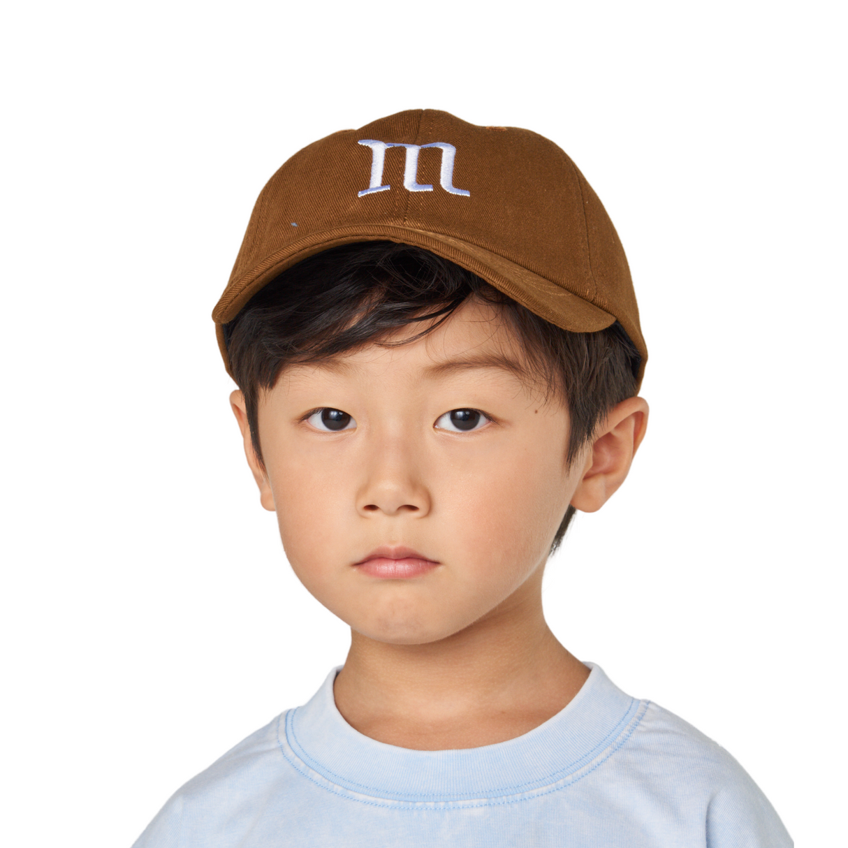 Monogram M Baseball Cap – Brown