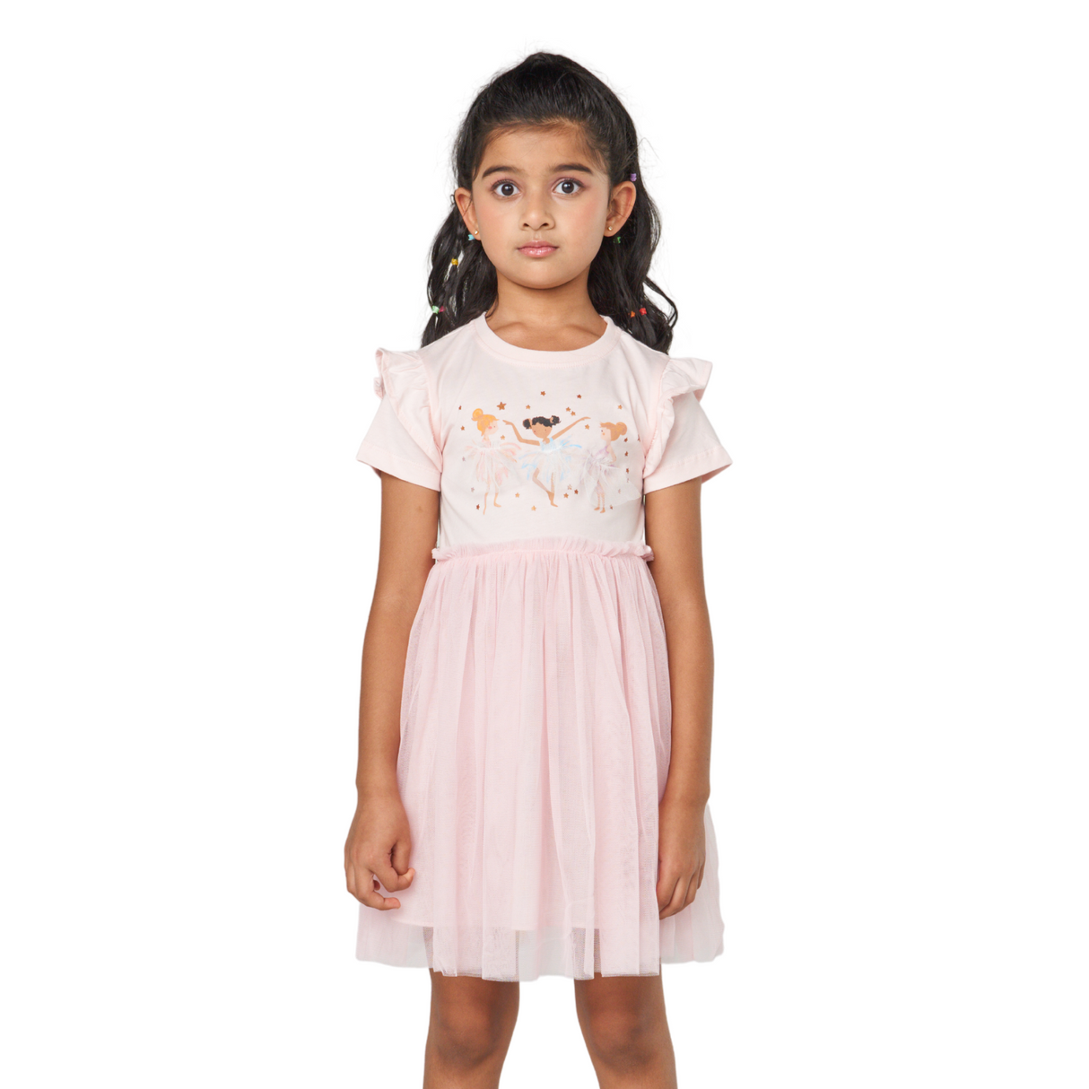 Blush Fairy Deer Tulle Dress