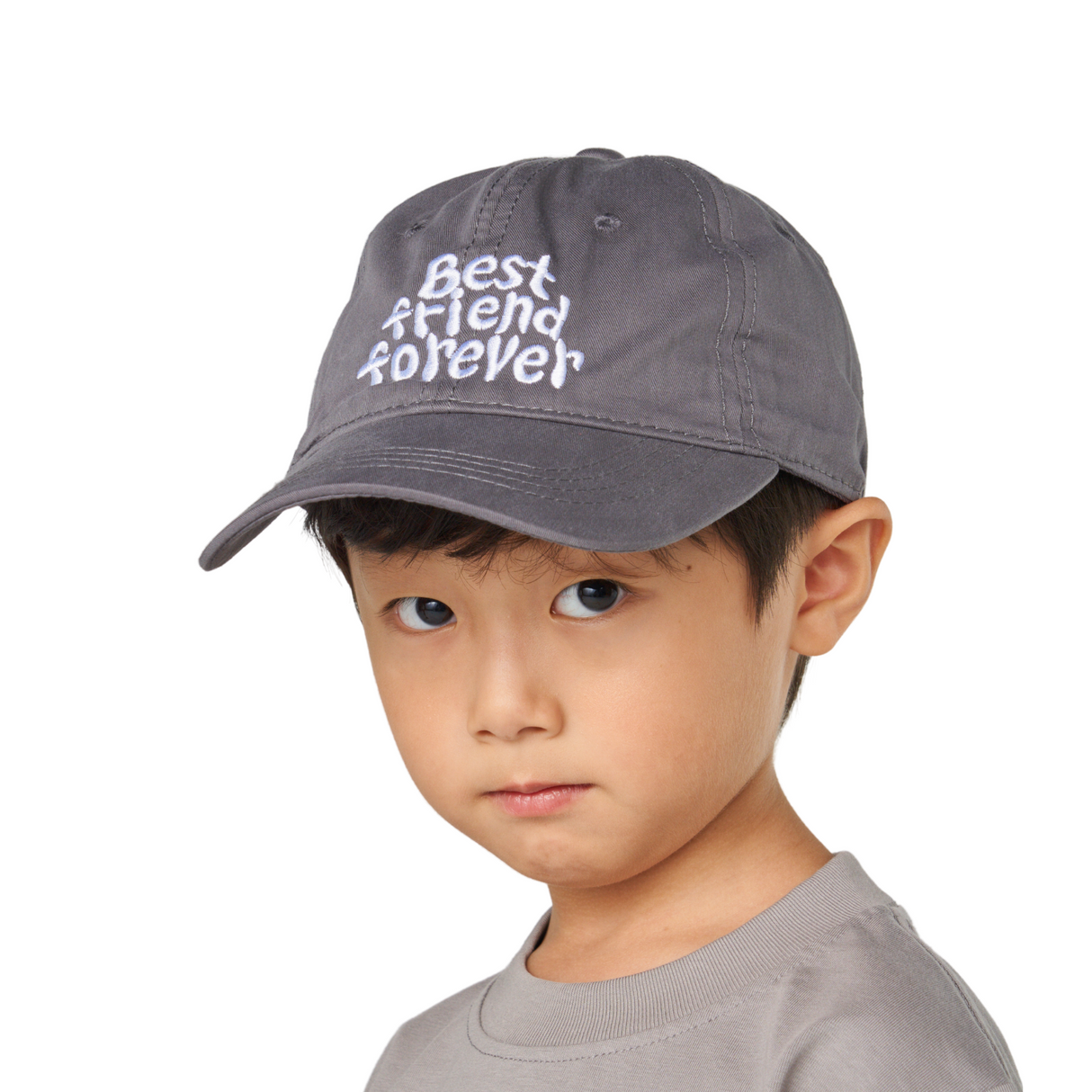 Best Friend Forever Cap – Grey