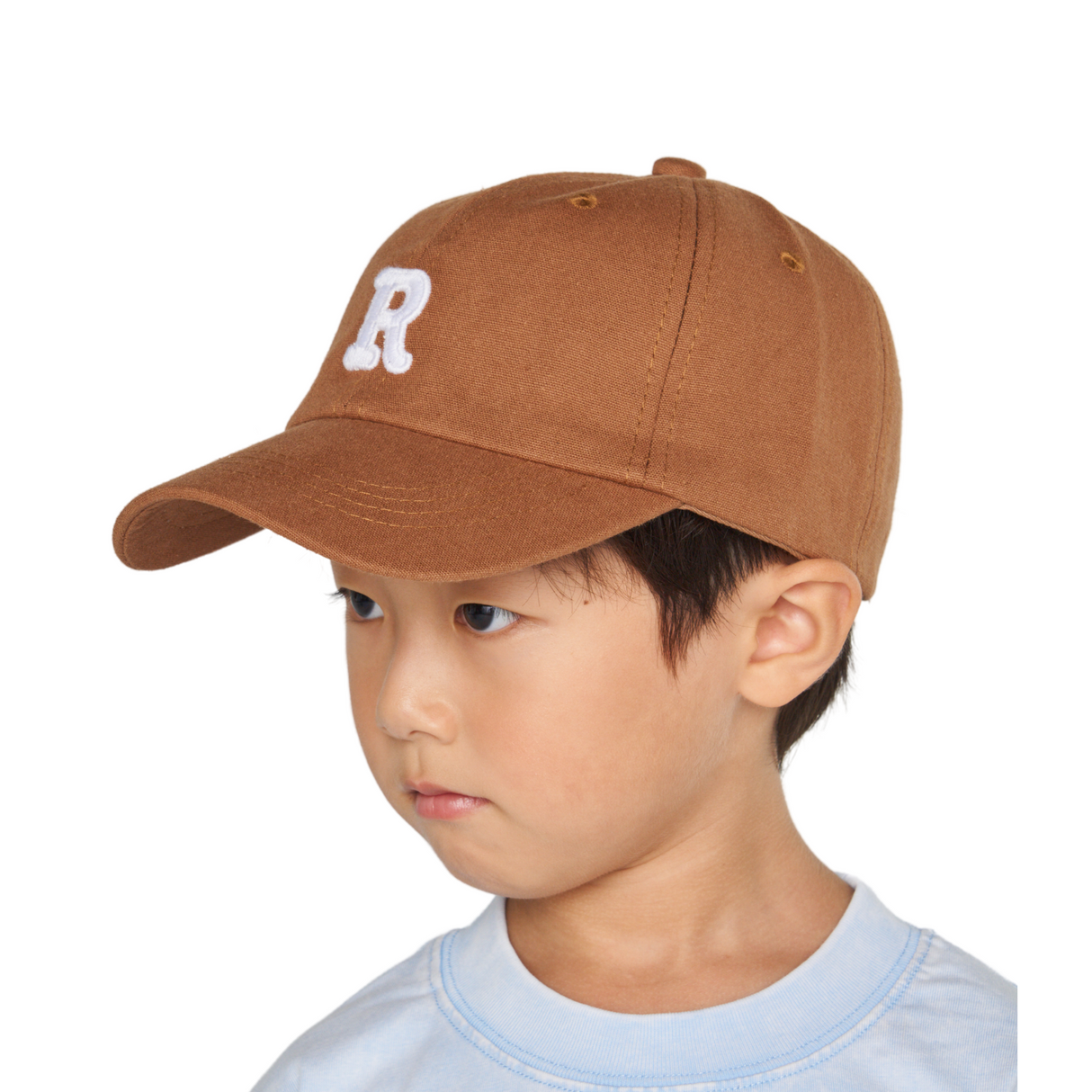 Monogram R Baseball Cap – Brown