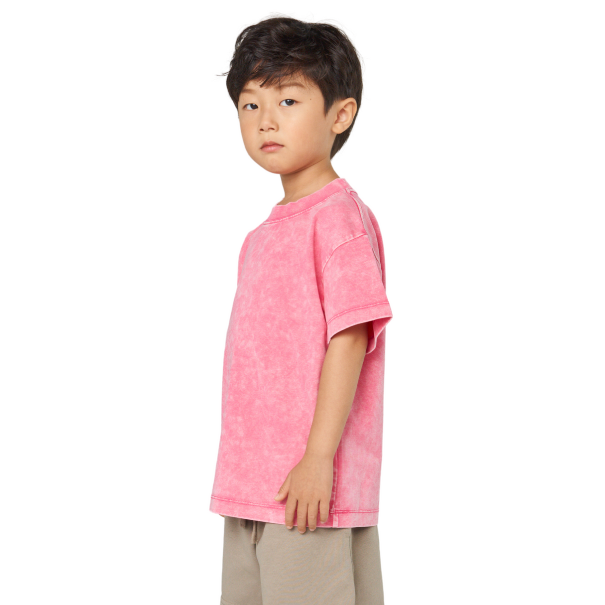 Vintage Wash Tee – Pink