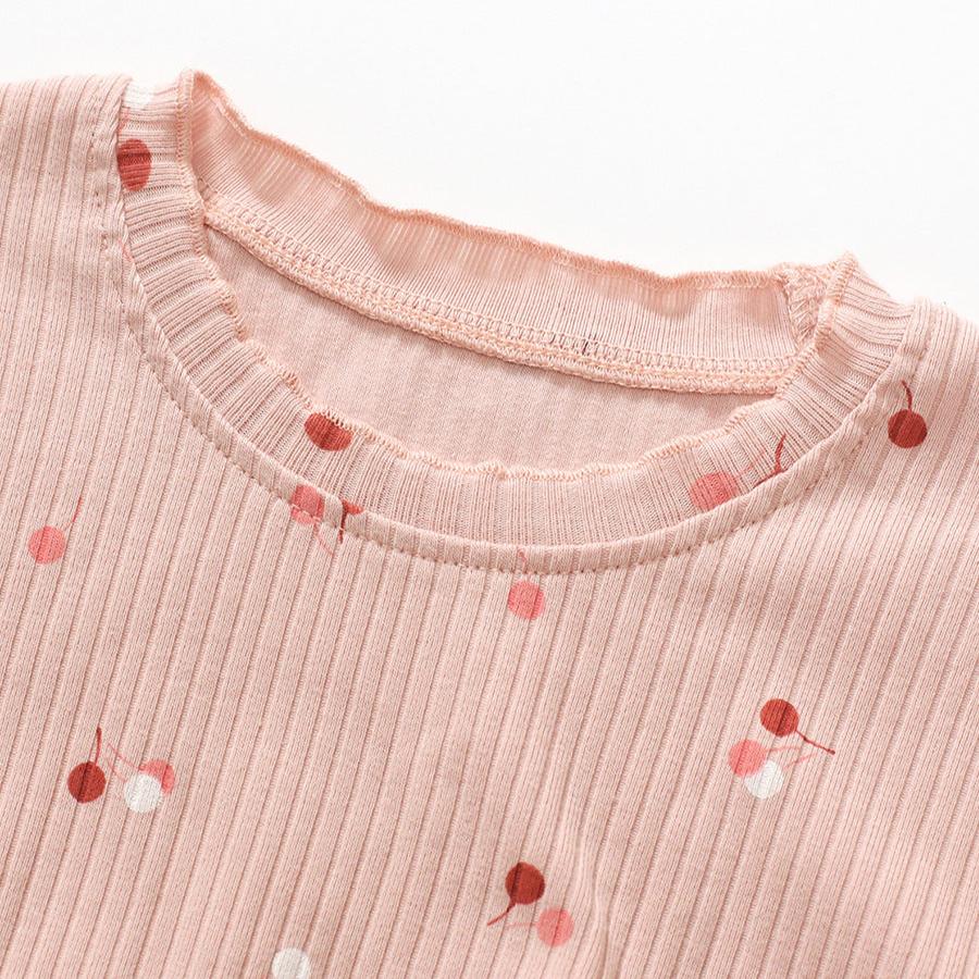 Heart Print Tunic and Legging Set – Blush Pink