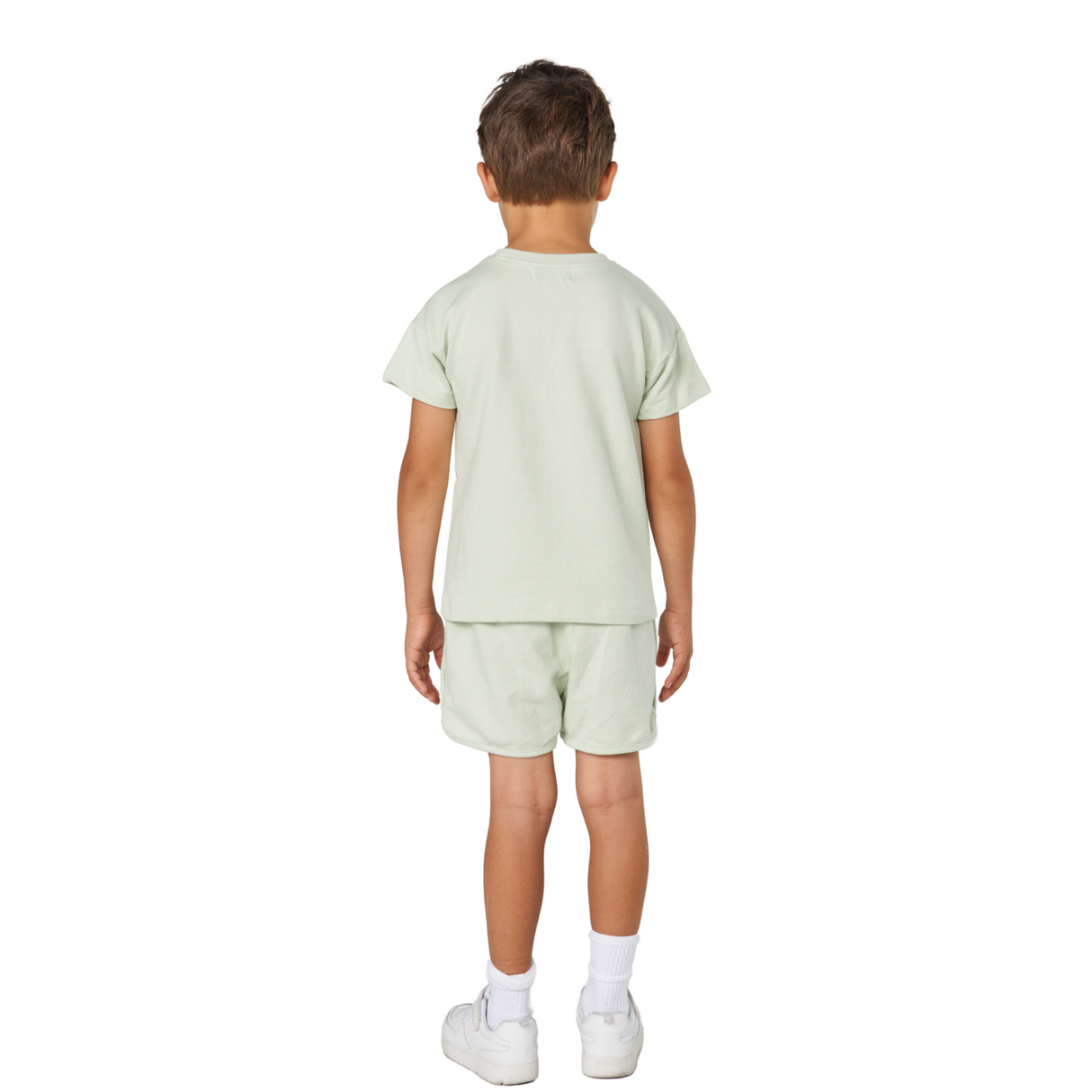 Animal Friends T-Shirt and Shorts Set – Mint