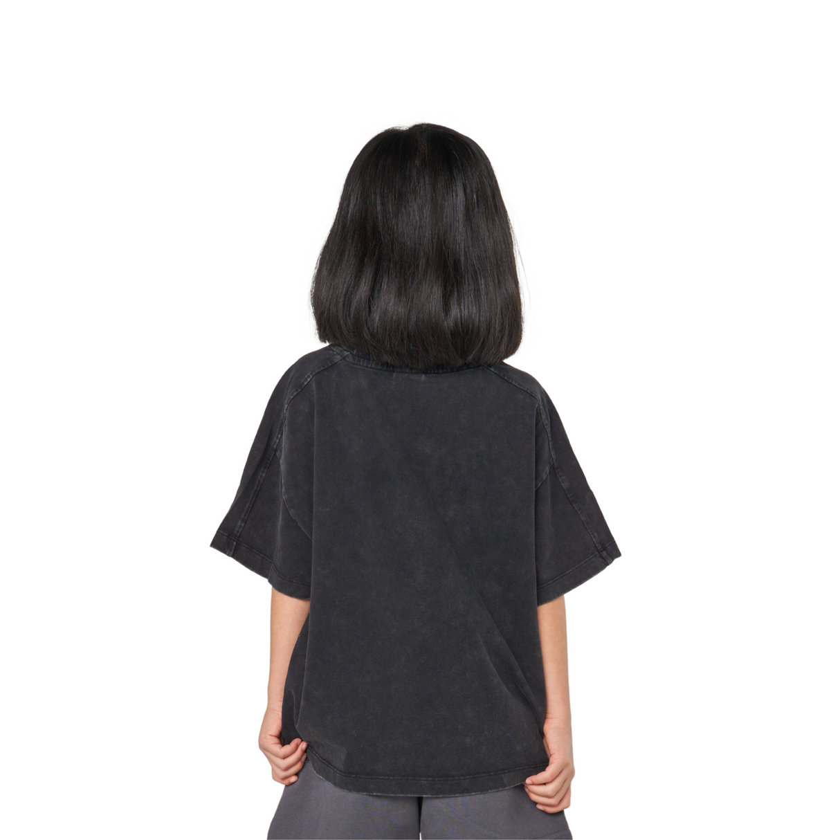 Tour Graphic Oversized Tee – Black