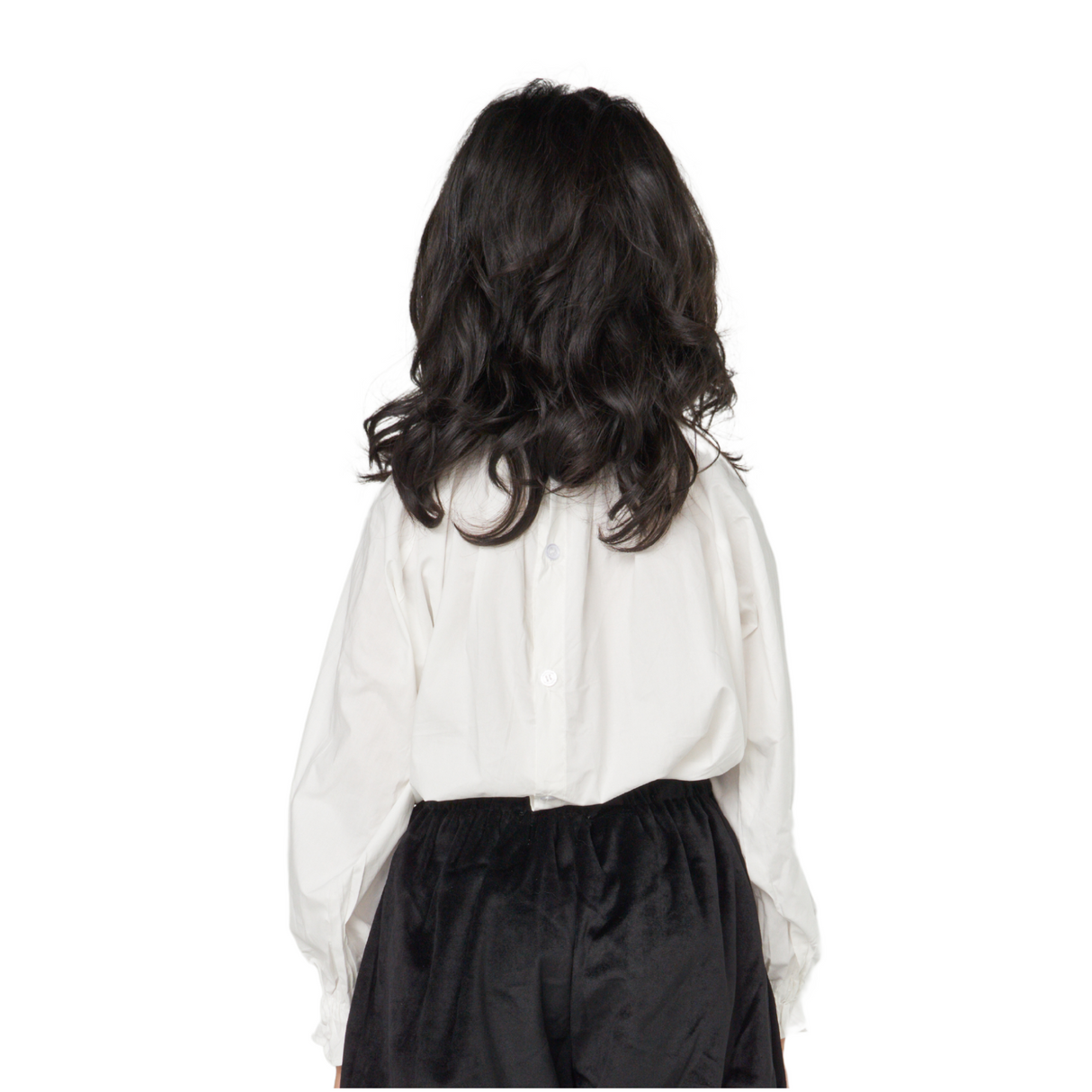Ruffle Neck Blouse – Soft White