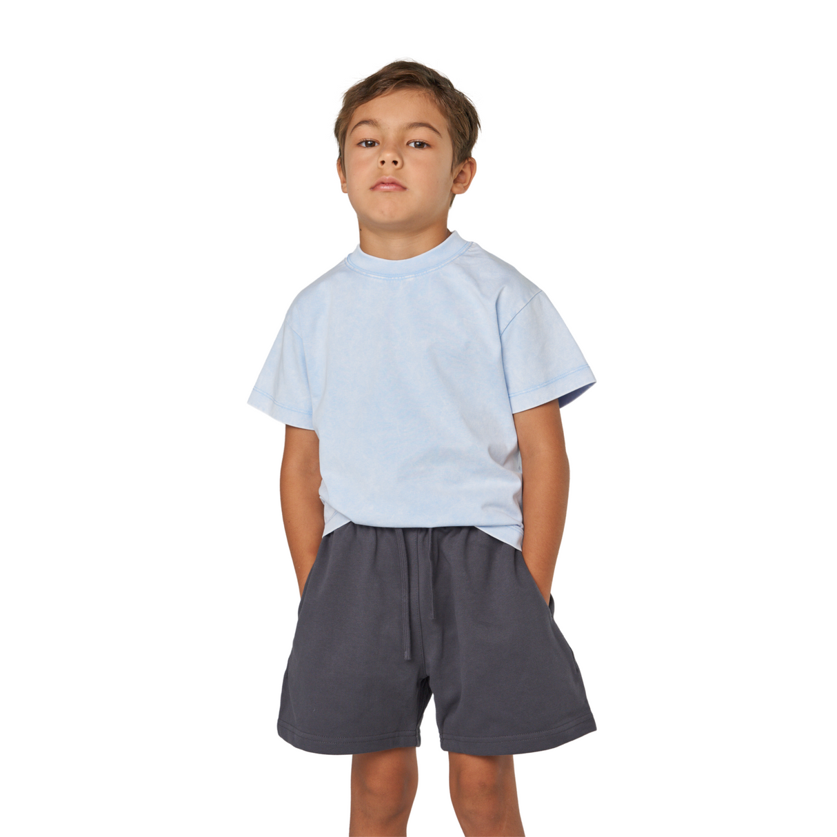 Vintage Wash Tee – Sky Blue