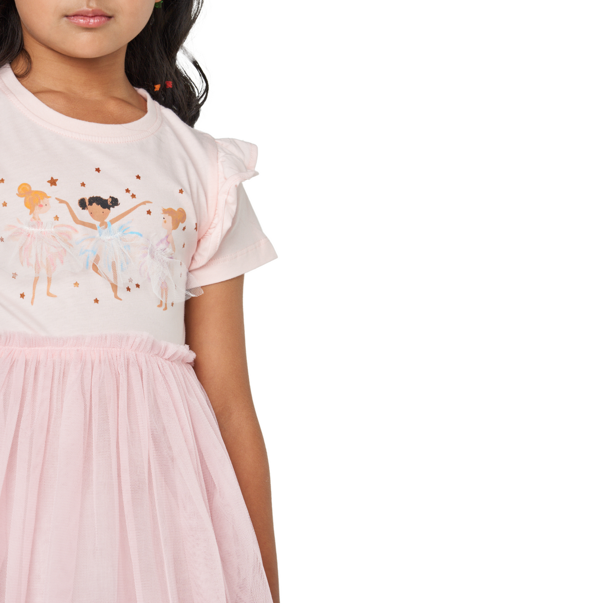 Blush Fairy Deer Tulle Dress