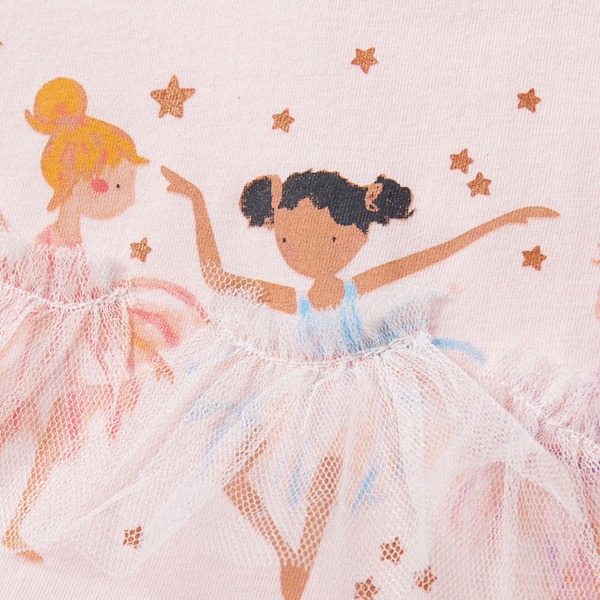 Blush Fairy Deer Tulle Dress