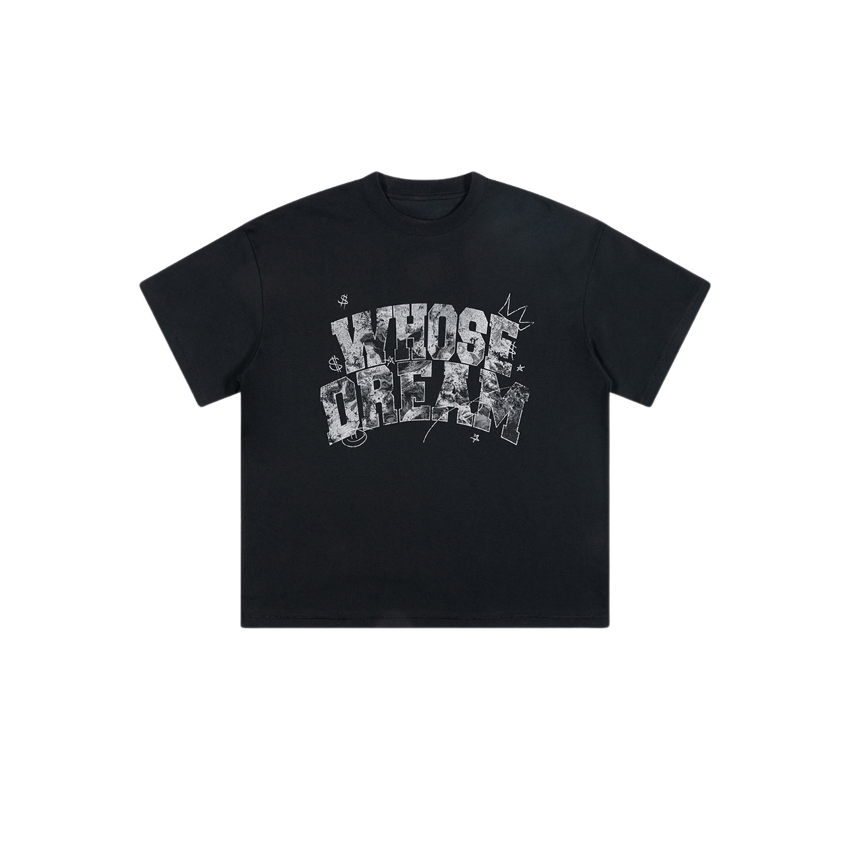 Whose Dream Graphic Tee – Black