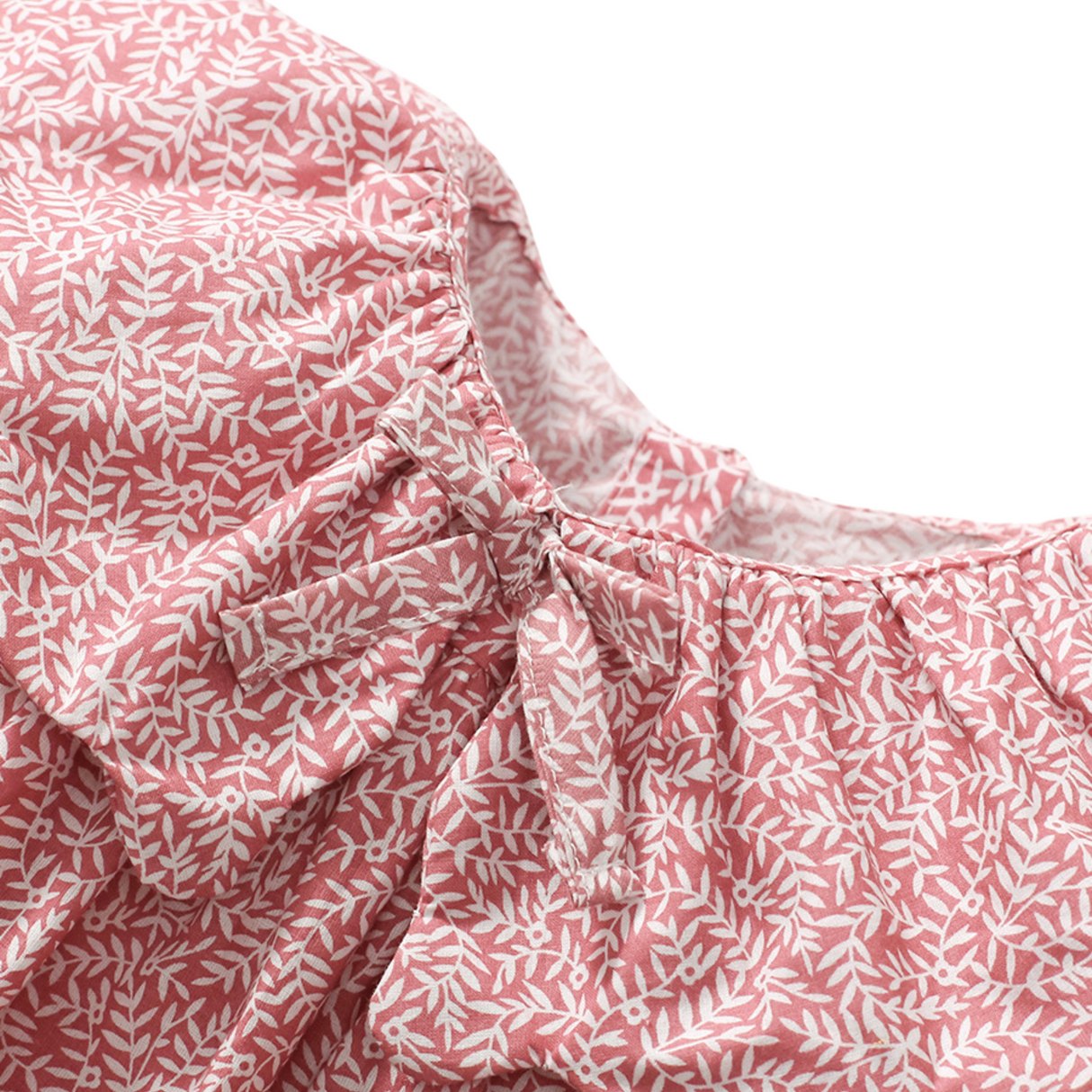 Ruffle Collar Dress – Rose Petal