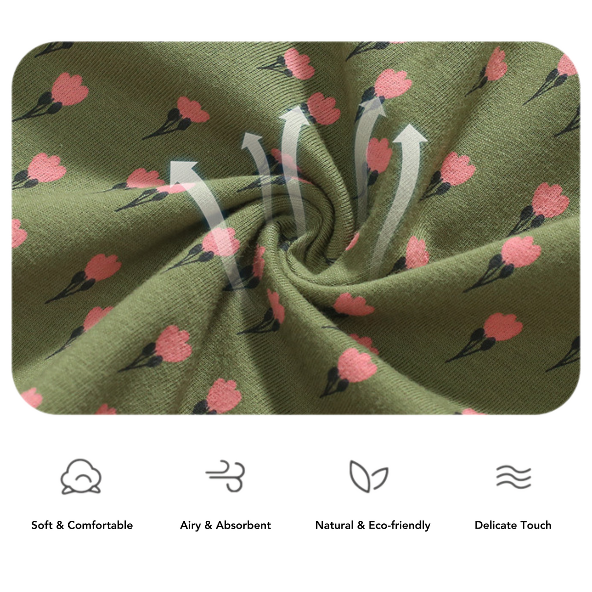 Olive Daisy Flutter Sleeve Dress