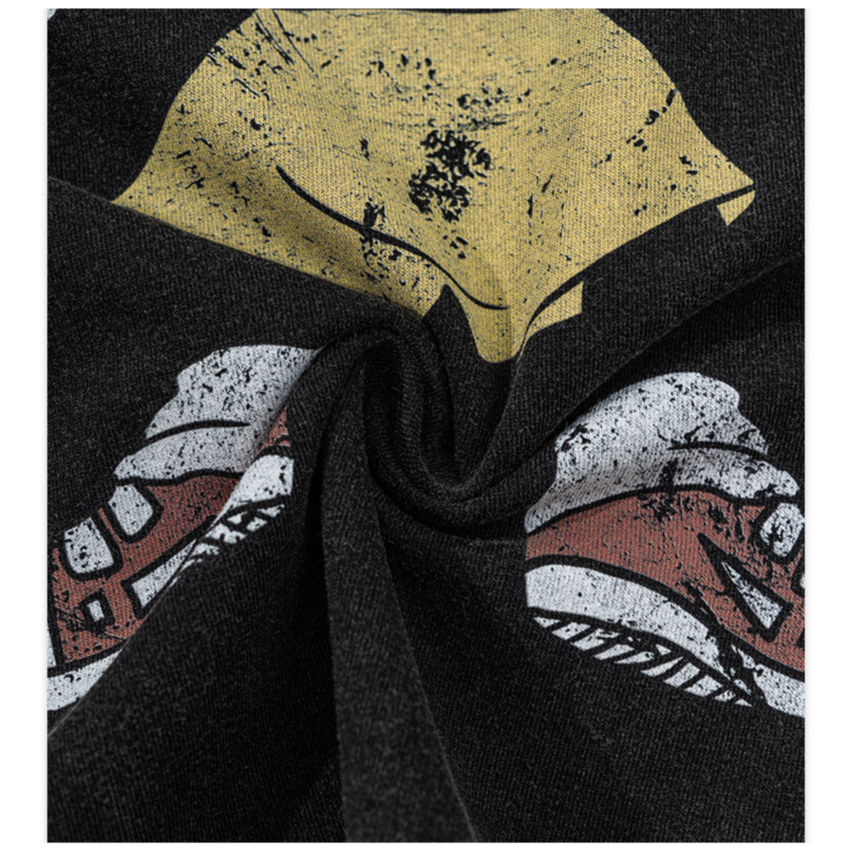 Remain Optimistic Tee – Washed Black