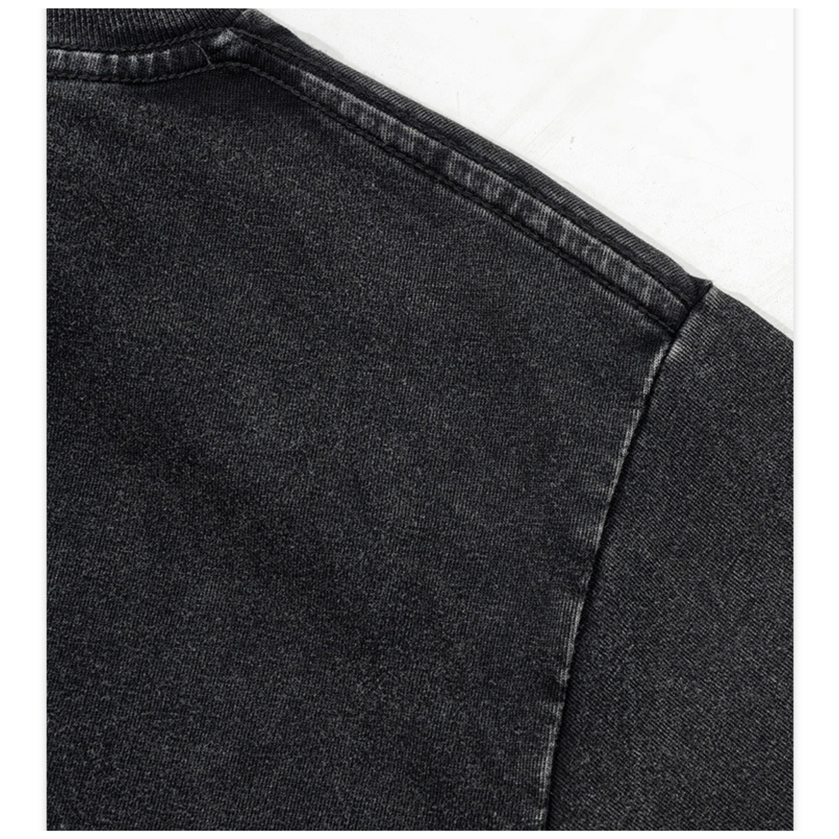 Remain Optimistic Tee – Washed Black