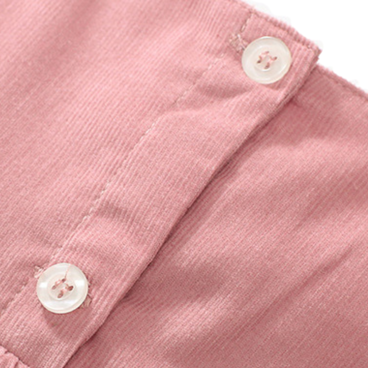 Duck Embroidery Smocked Dress – Dusty Pink