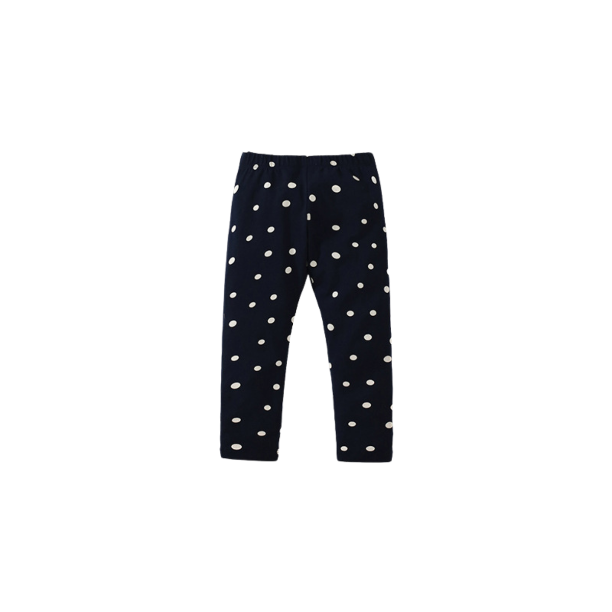 Polka Dot Leggings – Navy