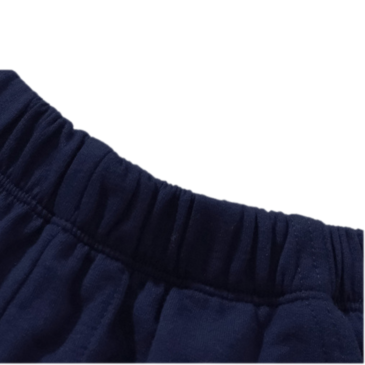 Sailboat Polo and Shorts Set – White and Navy