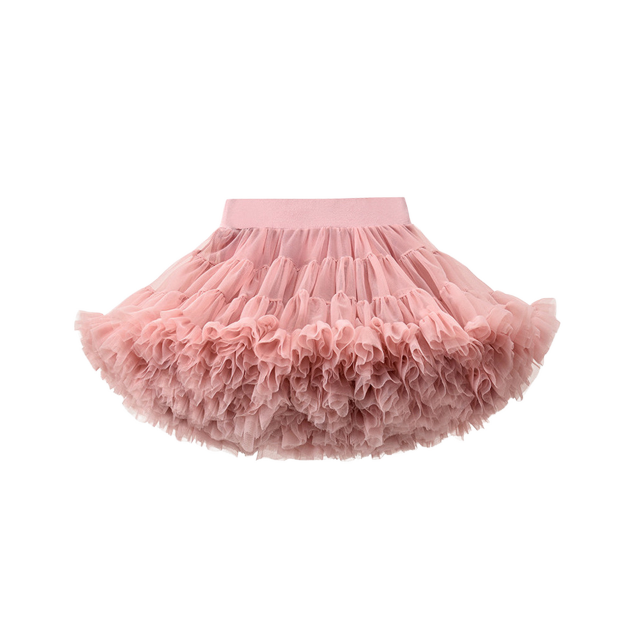 Dusky Pink Super Puffy Princess Skirt