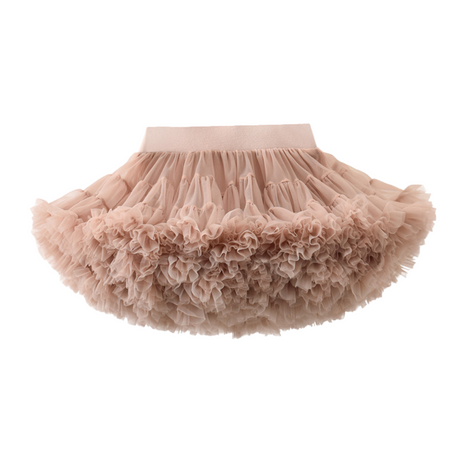 Beige Super Puffy Princess Skirt