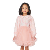 Pink Super Puffy Tiered Cake Dress