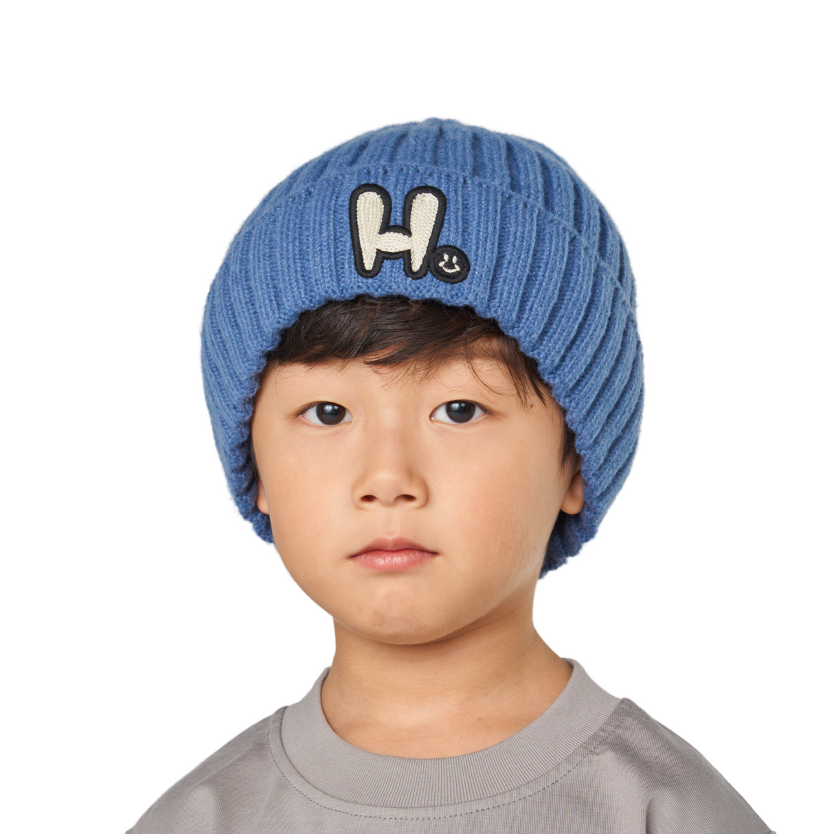 Knit Beanie - Blue