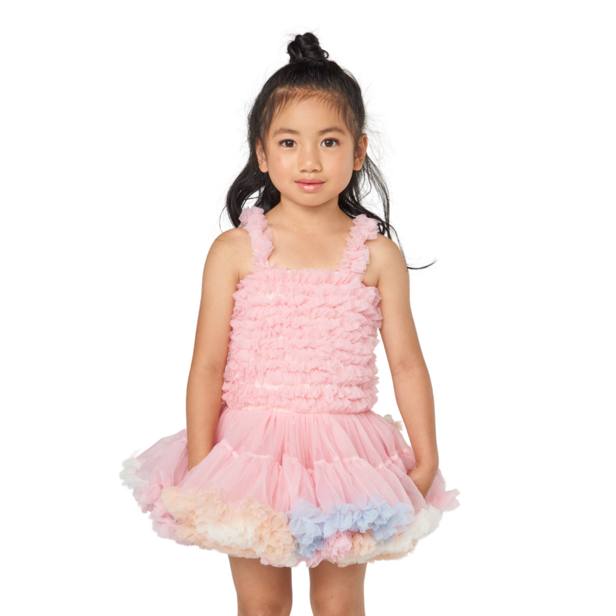 Pink Ice Cream Super Puffy Princess Dress