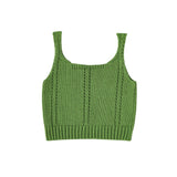 Grass Green Knit Tank Top