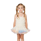 Dreamy Rainbow Super Puffy Princess Dress