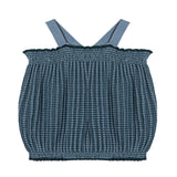 Navy Plaid Camisole