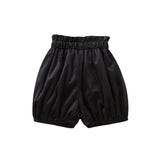 Black Velvet Shorts