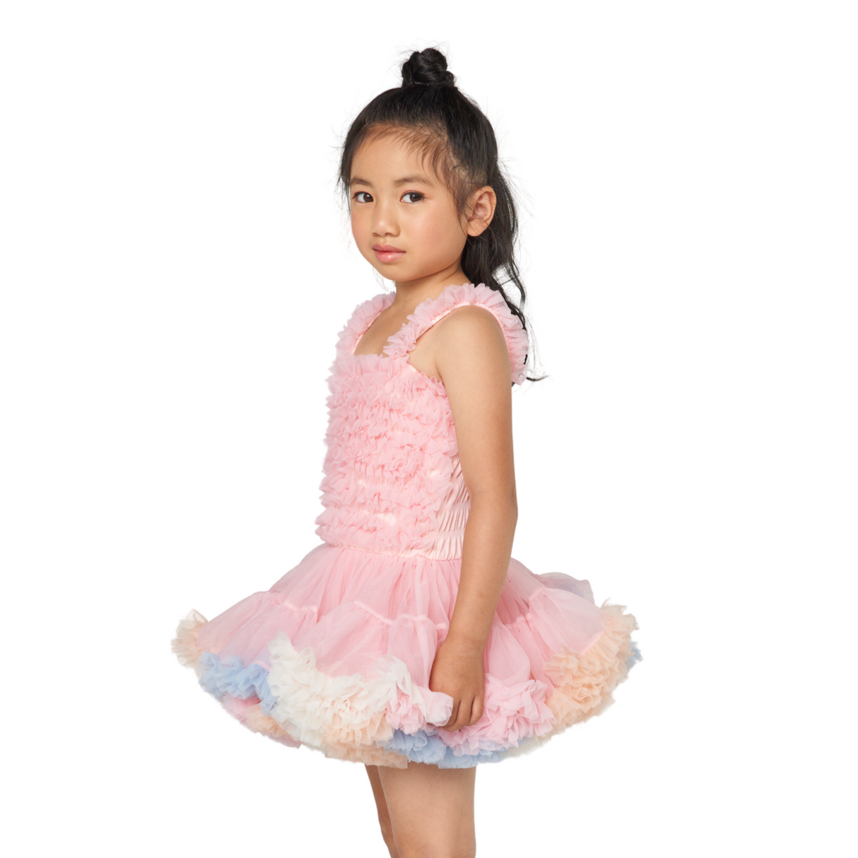 Pink Ice Cream Super Puffy Princess Dress