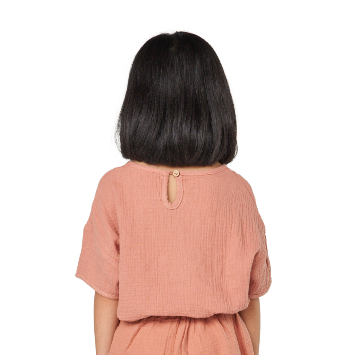 Dusky Pink Cotton Soft Casual T-Shirt