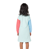 Color Blocked Cotton Dress