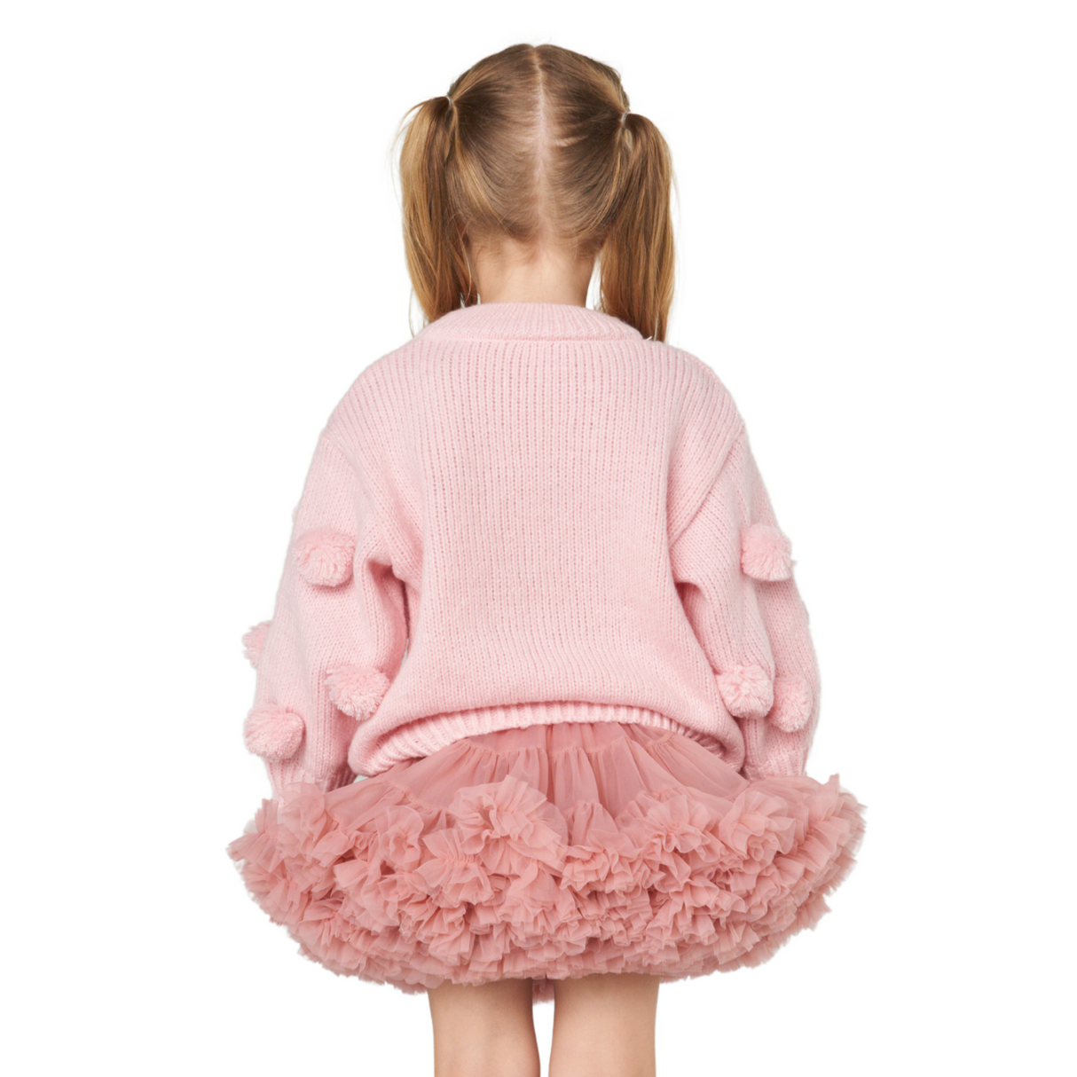 Dusky Pink Super Puffy Princess Skirt