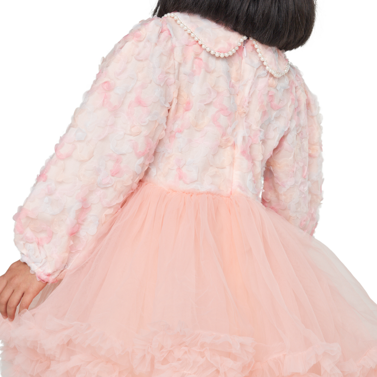 Pink Super Puffy Tiered Cake Dress