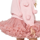 Dusky Pink Super Puffy Princess Skirt