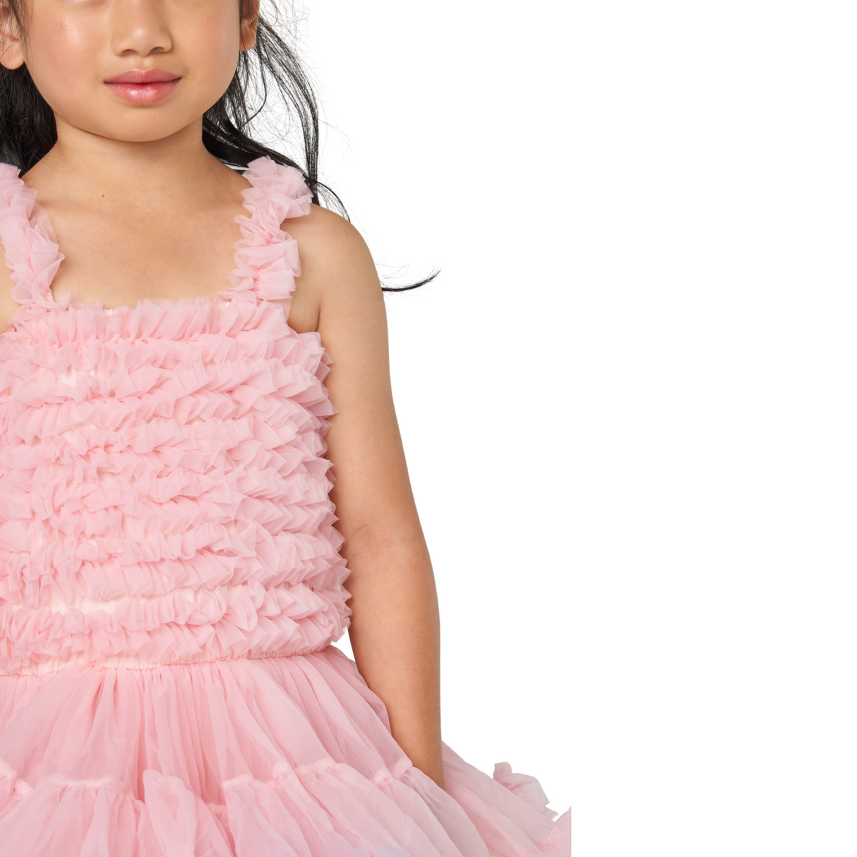 Pink Ice Cream Super Puffy Princess Dress