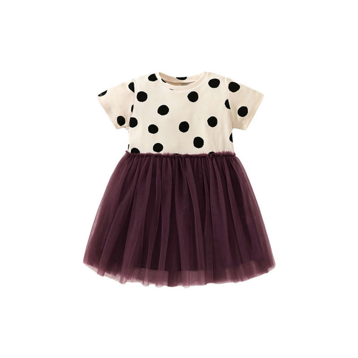 Polka Dot Tulle Skirt Dress